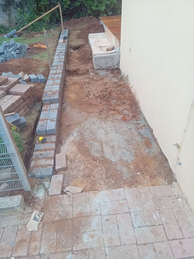 Sinqobile Construction Paving construction project by Sinqobile Construction in Alberton - Professional construction work