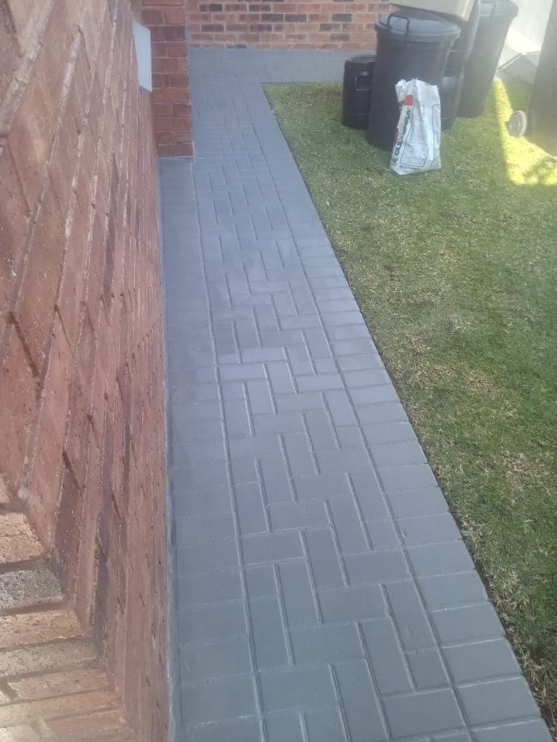 Sinqobile Construction Walkway paving project by Sinqobile Construction in Sandton - Professional construction work