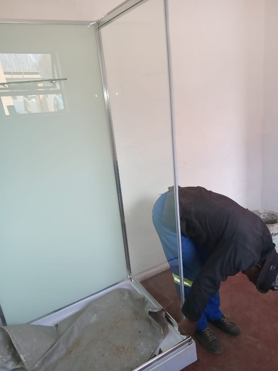 Sinqobile Construction Shower installation by Sinqobile Construction in Alberton - Professional construction work