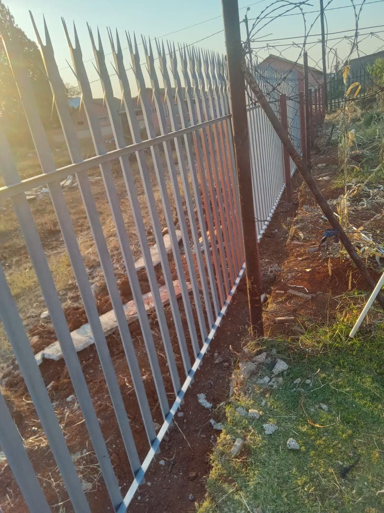 Sinqobile Construction Fence installation and concrete work by Sinqobile Construction in Boksburg - Professional construction work