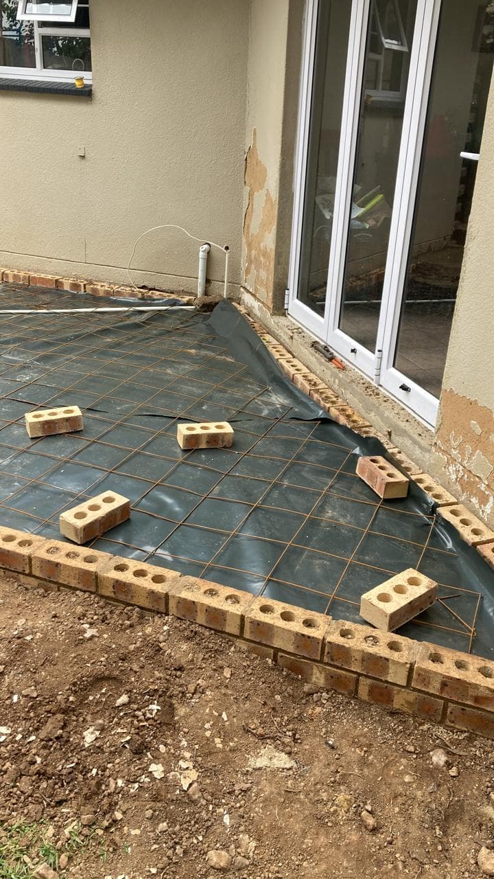 Installation project in Johannesburg by Sinqobile Construction