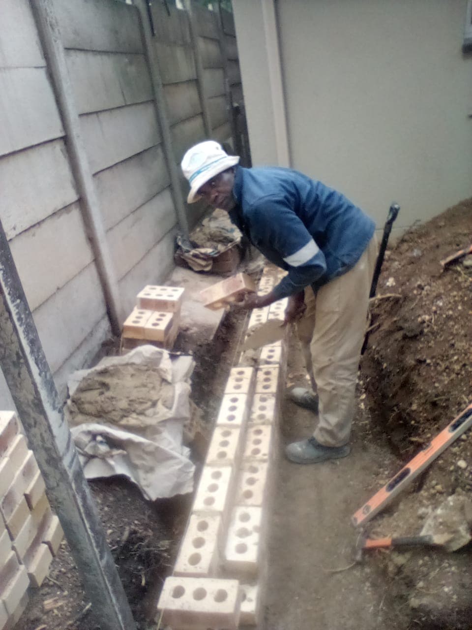 Plastering project in Fourways