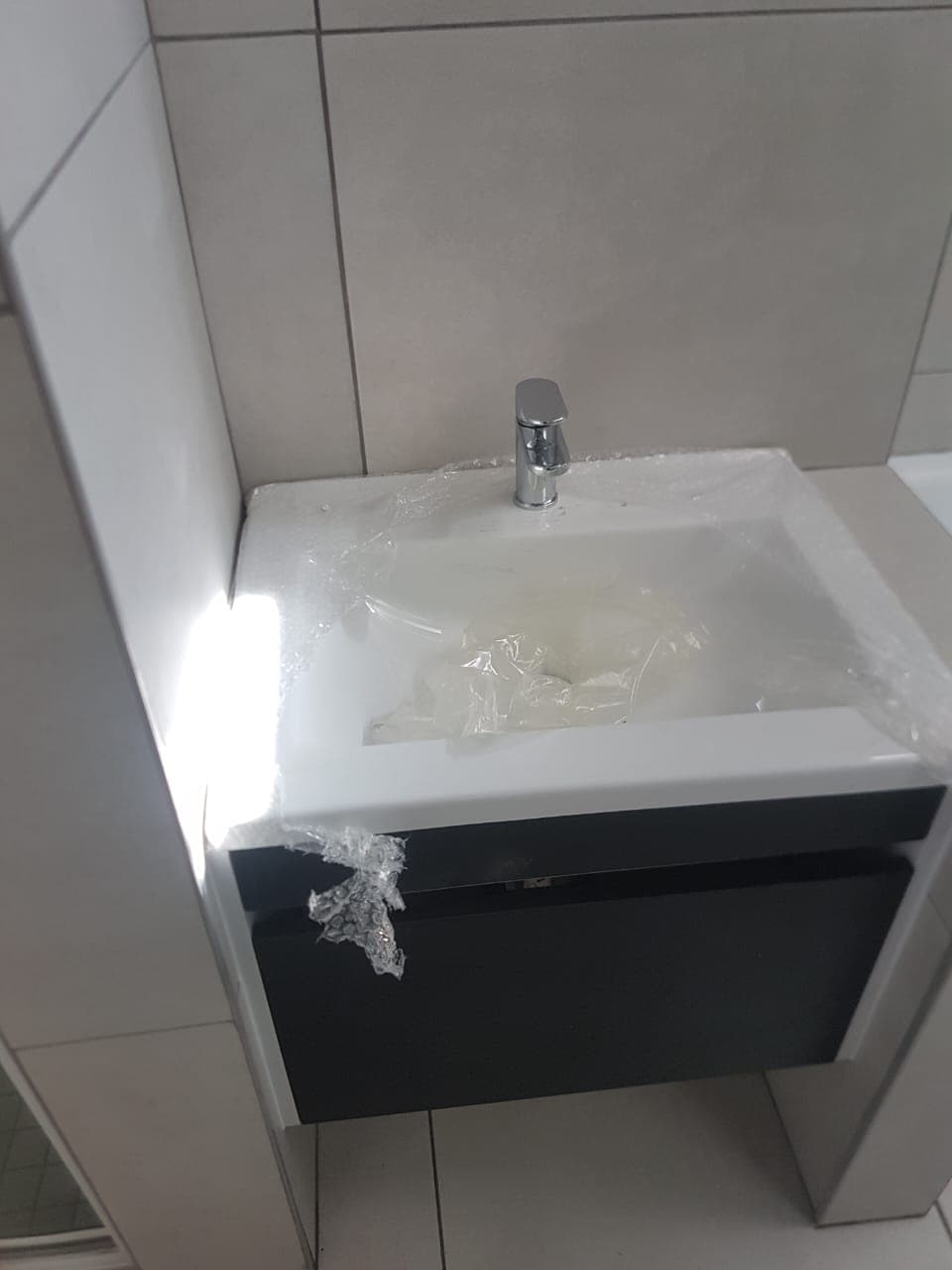 Repair work in Fourways